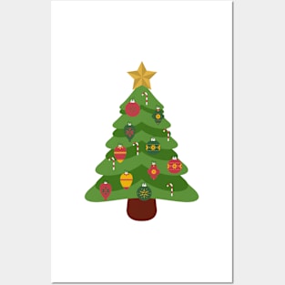 Christmas Tree Posters and Art